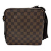 ルイ・ヴィトン LOUIS VUITTON オラフPM N41442 ブラウン ダミエ/レザー レディース ショルダーバッグ