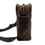 ルイ・ヴィトン LOUIS VUITTON オラフPM N41442 ブラウン ダミエ/レザー レディース ショルダーバッグ