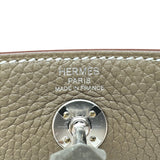 エルメス HERMES リンディ ミニ K刻 エトゥープ シルバー金具 トリヨン レディース ショルダーバッグ