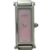 グッチ GUCCI バングルウォッチ 1500L ピンクシェル ステンレススチール クオーツ レディース 腕時計