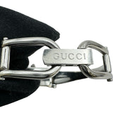 グッチ GUCCI バングルウォッチ ブラック ステンレススチール クオーツ レディース 腕時計