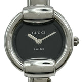 グッチ GUCCI バングルウォッチ 1400L ブラック ステンレススチール クオーツ レディース 腕時計