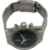 オメガ OMEGA スピードマスター57トリロジークロノグラフ 311.10.39.30.01.001 ブラック ステンレススチール 手巻き メンズ 腕時計
