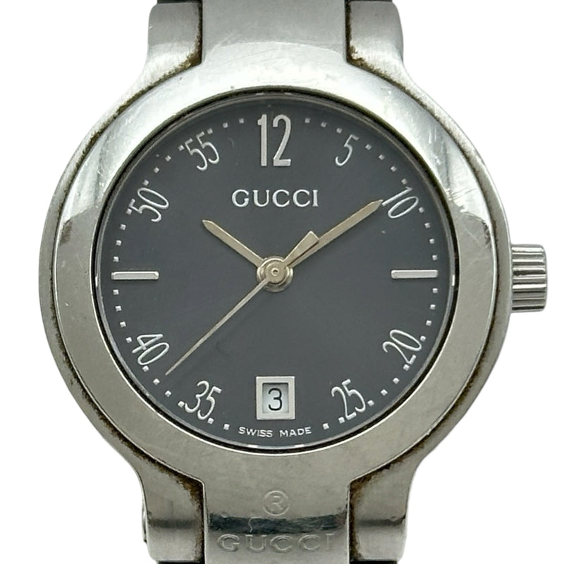 グッチ GUCCI レディースウォッチ 8900L ブラック ステンレススチール
