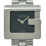 グッチ GUCCI Gスクエア 3600L ブラック ステンレススチール クオーツ レディース 腕時計