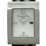 クリスチャン・ディオール Christian Dior マリス D78-109 ホワイトシェル ステンレススチール クオーツ レディース 腕時計