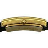 グッチ GUCCI レクタンギュラー 2600L ホワイト/ブラック ゴールドメッキ クオーツ レディース 腕時計