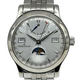 ジャガー・ルクルト JAEGER-LE COULTRE マスターカレンダー ムーンフェイズ Q151812A(147.8.41.S) シルバー ステンレススチール 自動巻き メンズ 腕時計