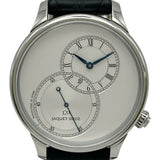 ジャケ・ドロー JAQUET DROZ グランセコンドオフセンター J006010240 シルバー ステンレススチール 自動巻き メンズ 腕時計