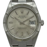 ロレックス ROLEX オイスターパーペチュアルデイト 15210 シルバー ステンレススチール 自動巻き メンズ 腕時計