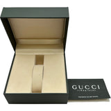 グッチ GUCCI バングルウォッチ 1400L ブラック ステンレススチール クオーツ レディース 腕時計