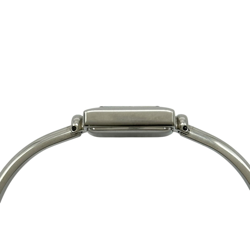 グッチ GUCCI バングルウォッチ スクエア 1900L ブラック ステンレス