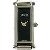 グッチ GUCCI バングルウォッチ 1500L ブラック ステンレススチール クオーツ レディース 腕時計