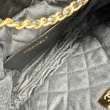 シャネル CHANEL CHANEL22 ミニ AS3980 ブラック ゴールド金具 シャイニーカーフ レディース ショルダーバッグ