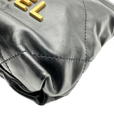 シャネル CHANEL CHANEL22 ミニ AS3980 ブラック ゴールド金具 シャイニーカーフ レディース ショルダーバッグ