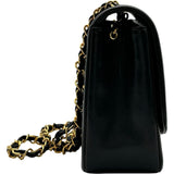 シャネル CHANEL ダイアナ25 A01165 4番台 ブラック ゴールド金具 ラムスキン レディース ショルダーバッグ