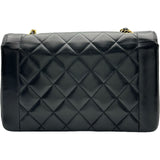 シャネル CHANEL ダイアナ25 A01165 4番台 ブラック ゴールド金具 ラムスキン レディース ショルダーバッグ