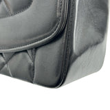 シャネル CHANEL ダイアナ25 A01165 4番台 ブラック ゴールド金具 ラムスキン レディース ショルダーバッグ