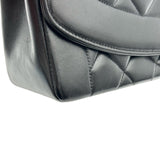 シャネル CHANEL ダイアナ25 A01165 4番台 ブラック ゴールド金具 ラムスキン レディース ショルダーバッグ
