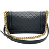シャネル CHANEL ボーイシャネル25 A67086 24番台 ブラック ゴールド金具 キャビアスキン レディース ショルダーバッグ