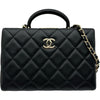シャネル CHANEL マトラッセスモールハンドバッグ AS5167 ブラック ゴールド金具 ラム レディース ショルダーバッグ