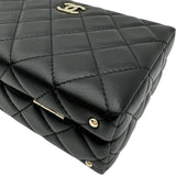 シャネル CHANEL マトラッセスモールハンドバッグ AS5167 ブラック ゴールド金具 ラム レディース ショルダーバッグ
