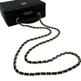 シャネル CHANEL マトラッセスモールハンドバッグ AS5167 ブラック ゴールド金具 ラム レディース ショルダーバッグ