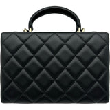 シャネル CHANEL マトラッセスモールハンドバッグ AS5167 ブラック ゴールド金具 ラム レディース ショルダーバッグ