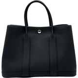 エルメス HERMES ガーデンパーティTPM W刻印 ブラック シルバー金具 ネゴンダ レディース ハンドバッグ