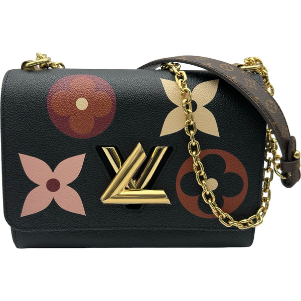 ルイ・ヴィトン LOUIS VUITTON ツイストMM M57057 ブラウン レザー