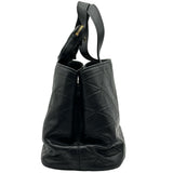 プラダ PRADA キルティングレザートート 1BG547 ブラック レザー レディース トートバッグ
