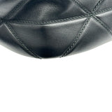 プラダ PRADA キルティングレザートート 1BG547 ブラック レザー レディース トートバッグ