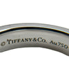 ティファニー TIFFANY＆CO TTWO ナローリング ホワイトゴールド Au750 ジュエリー