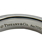ティファニー TIFFANY＆CO TTWO ナローリング ホワイトゴールド Au750 ジュエリー