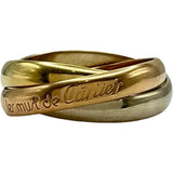 カルティエ Cartier トリニティリング ゴールド/ピンクゴールド/ホワイトゴールド 750 ジュエリー