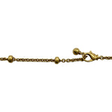 ブルガリ BVLGARI カテーネスリーボールチェーンネックレス ゴールド 750 ジュエリー