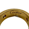 カルティエ Cartier ラブリング ハーフダイヤ3PD ゴールド 750 ダイヤモンド ジュエリー