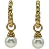 ミキモト MIKIMOTO フープイヤリング ゴールド K18 パール ジュエリー
