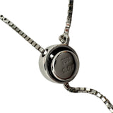 タサキ TASAKI 黒真珠 ティアドロップ シェイプ ネックレス ホワイトゴールド 750 パール ダイヤモンド ジュエリー