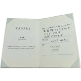 タサキ TASAKI 黒真珠 ティアドロップ シェイプ ネックレス ホワイトゴールド 750 パール ダイヤモンド ジュエリー