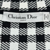 クリスチャン・ディオール Christian Dior CDボタンチェックジャケット 254V53AM514 ブラック ビスコース レディース その他アウター