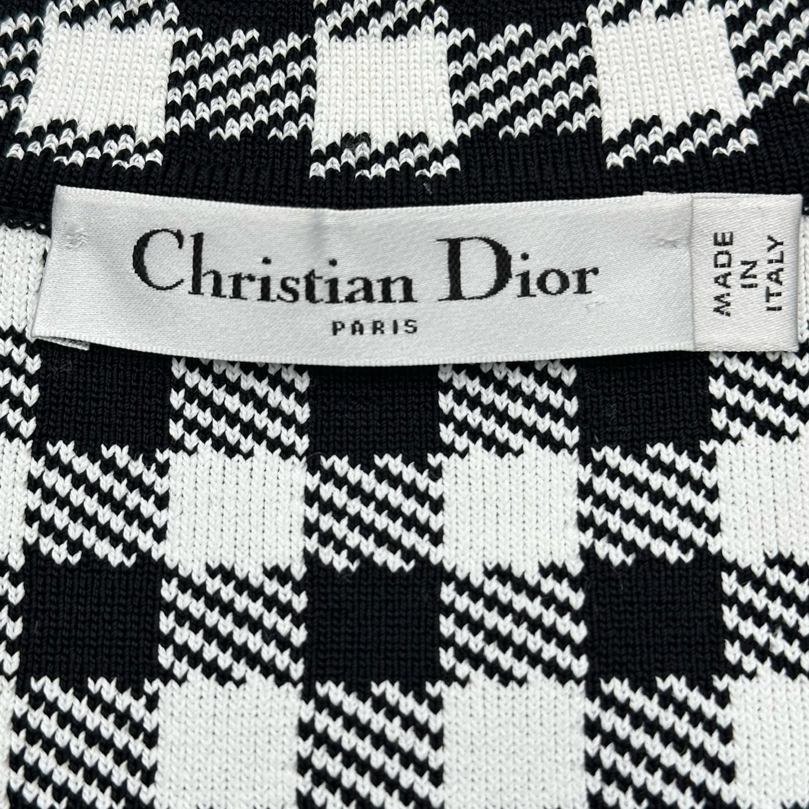 クリスチャン・ディオール Christian Dior CDボタンチェックジャケット
