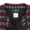 シャネル CHANEL レース切替ツイードジャケット P51026 レッド ツイード レディース ノーカラージャケット