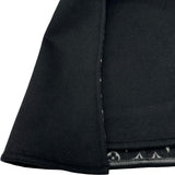 ルイ・ヴィトン LOUIS VUITTON 裏地モノグラムリブフードポンチョ FSC019 ブラック ウール レディース その他アウター