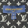 ルイ・ヴィトン LOUIS VUITTON 裏地モノグラムリブフードポンチョ FSC019 ブラック ウール レディース その他アウター