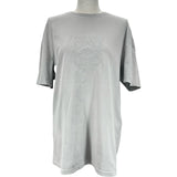 ロエベ LOEWE アナグラム刺繍半袖シャツ H526Y22XBN グレー コットン レディース 半袖Ｔシャツ