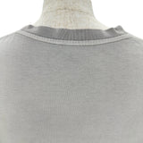 ロエベ LOEWE アナグラム刺繍半袖シャツ H526Y22XBN グレー コットン レディース 半袖Ｔシャツ