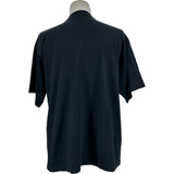 バレンシアガ BALENCIAGA リボンロゴ半袖Tシャツ 863724 ブラック コットン メンズ 半袖Ｔシャツ