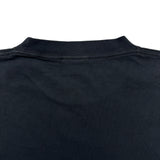 バレンシアガ BALENCIAGA リボンロゴ半袖Tシャツ 863724 ブラック コットン メンズ 半袖Ｔシャツ