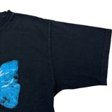 バレンシアガ BALENCIAGA リボンロゴ半袖Tシャツ 863724 ブラック コットン メンズ 半袖Ｔシャツ
